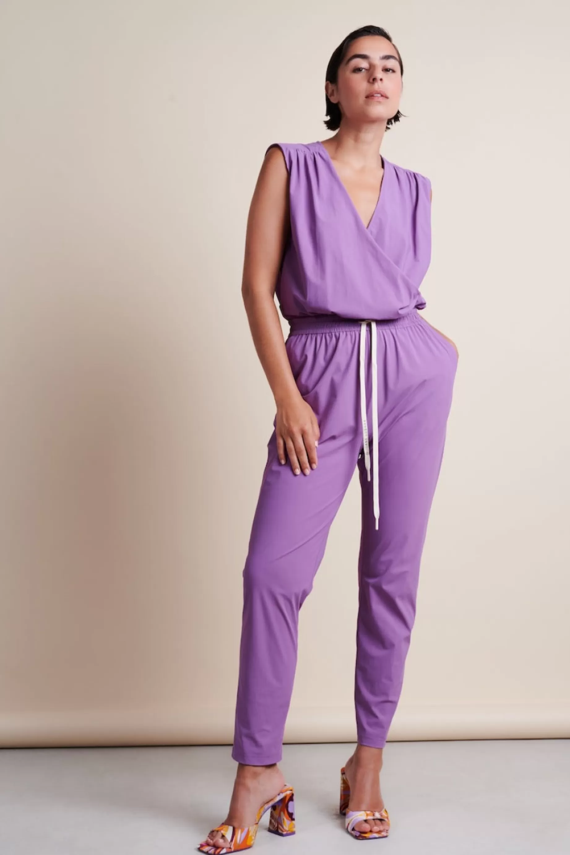 Fashion David Jumpsuit Technical Jersey Frau Overall